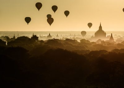 Bagan, sunrise