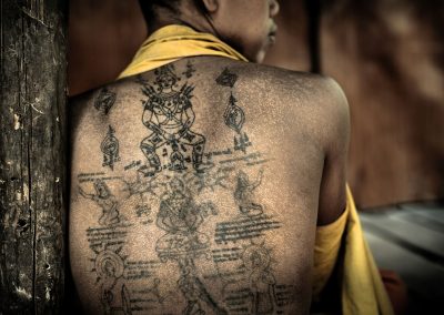 Sak Yant tattoo, Cambodia