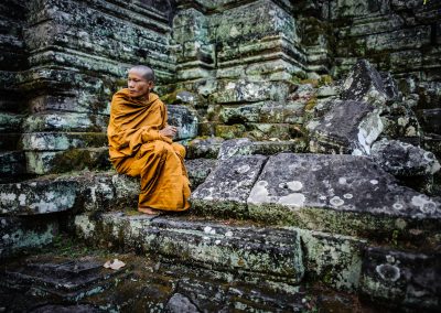 Monk, Angkor