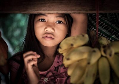 Cambogia, bambina