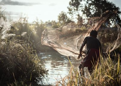 Cambogia, pescatori