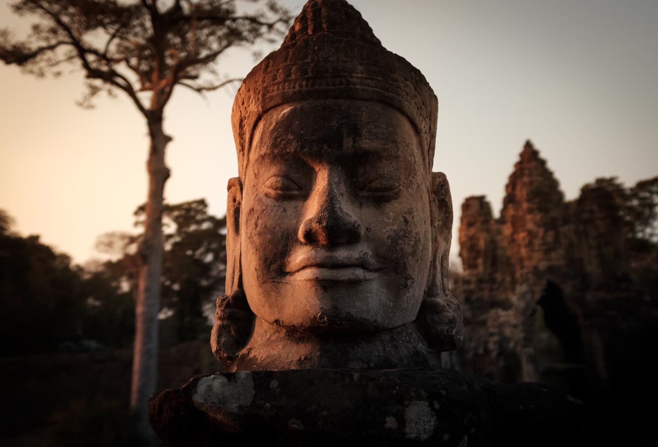 Angkor Thom al tramonto